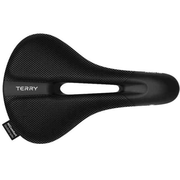 Selle Fisio ClimaVent Gel Max Man avec trou black Terry