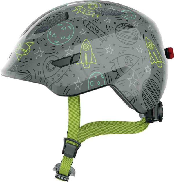 SMILEY 3.0 LED  Grey Space Tour de Tête  45-50cm ABUS