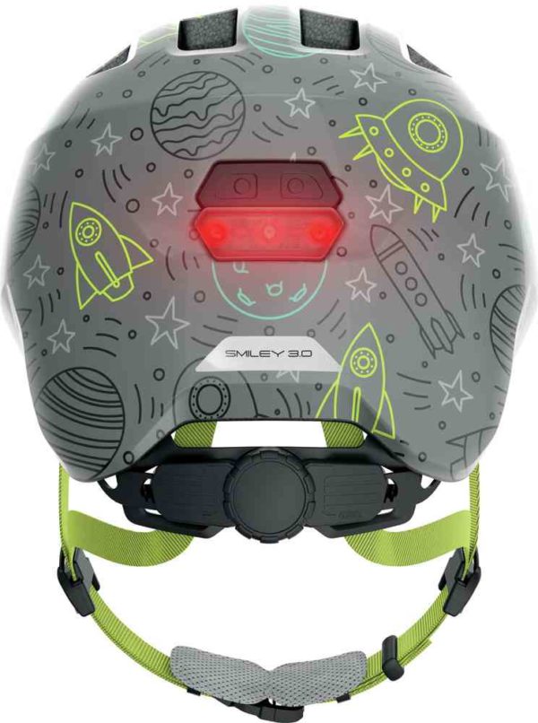 SMILEY 3.0 LED  Grey Space Tour de Tête  45-50cm ABUS – Image 2