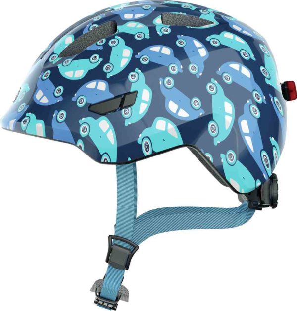 SMILEY 3.0 LED Blue Car Tour de Tête 45-50cm ABUS