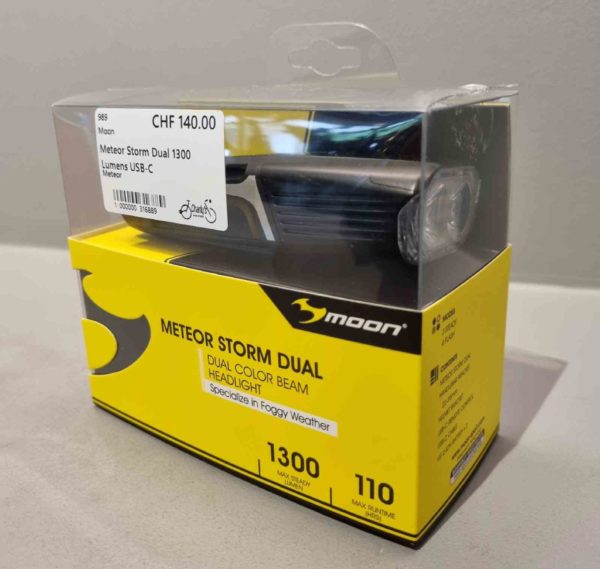 Meteor Storm Dual 1300 Lumens USB-C Moon