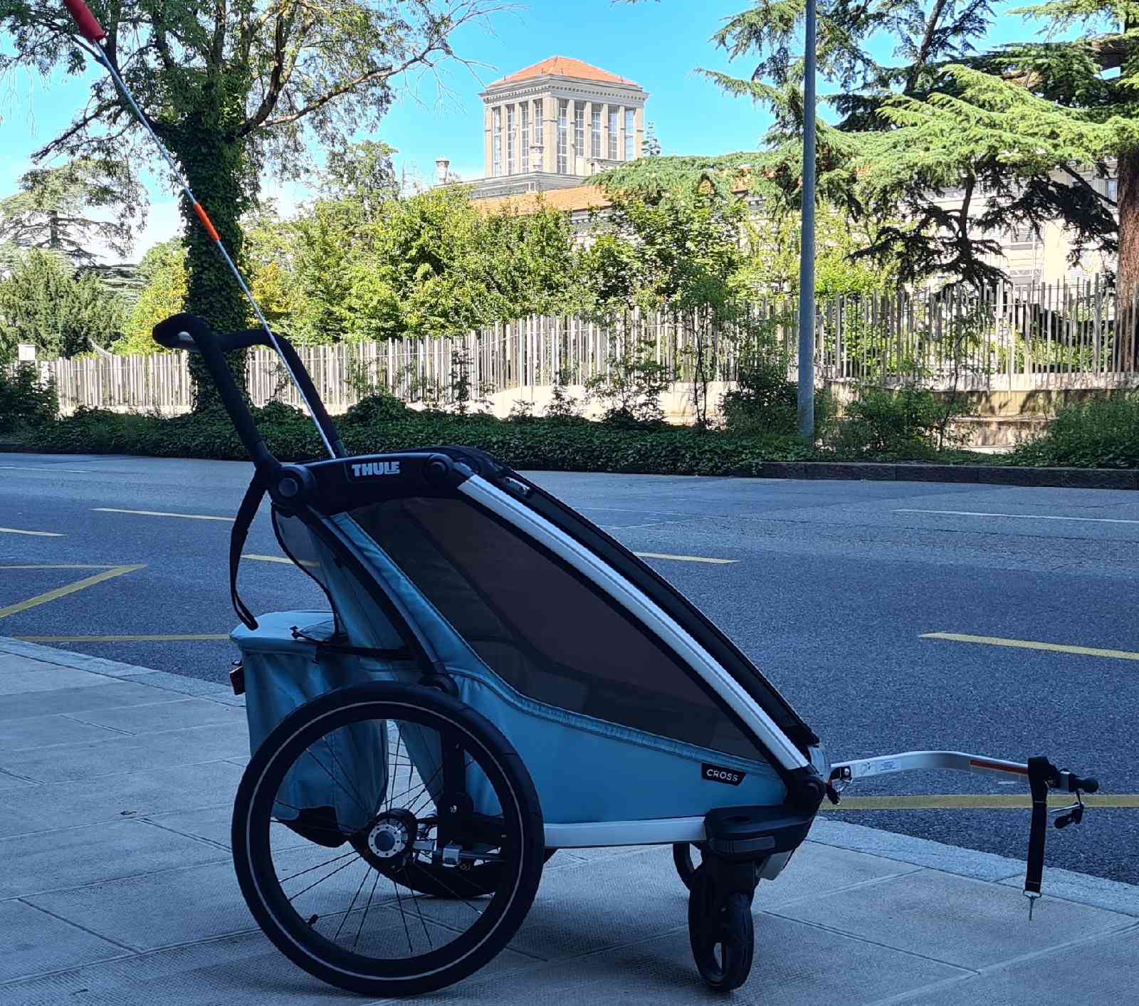 Remorque Thule Chariot Cross 1 Couleur : Alaska Thule