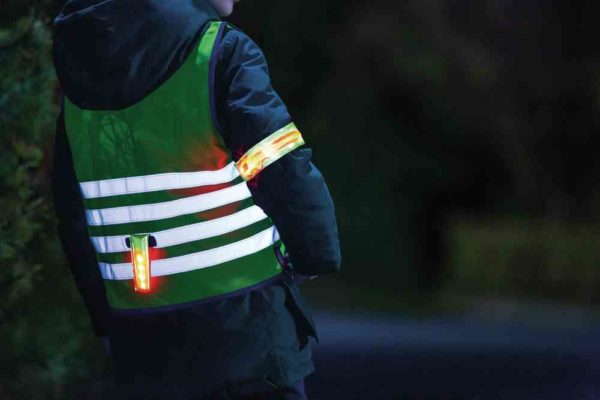 Bande réfléchissante LED Lumino Active Bar jaune/noir ABUS – Image 3