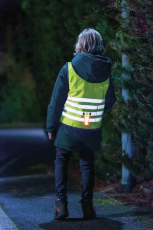 Lumière LED avec fermeture velcro Lumino Indicator Light jaune ABUS