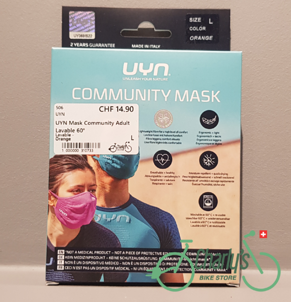 UYN Mask Community Adult Lavable 60° UYN