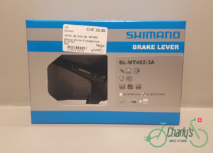 Levier de frein BL-MT402 disque droite 3-doigts noir box Shimano