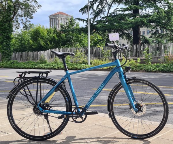 Tour de Suisse Speed Kettenlos 2024  53 cm Bleu pétrole
