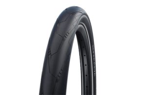 Pneu Super Moto 27.5x2.40 rigide avec bande réfléchissante black Schwalbe