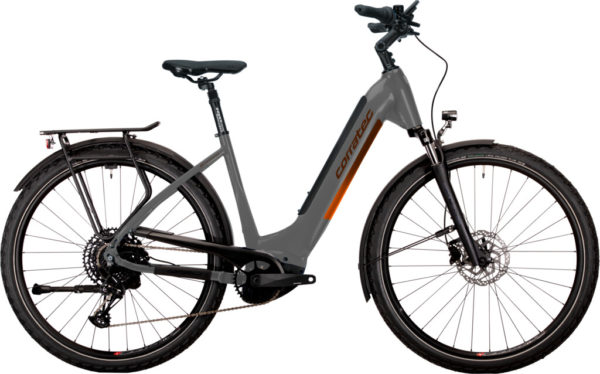 Corratec E-Power 28 CX8 2025 25 km/h 45 cm Gris orange